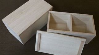 massan様オーダーメイド品 木箱（蓋付） 落とし蓋式 ｜ 木箱製造・
