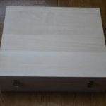 ボードゲーム収納用の木箱