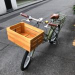 【オーダーメイド　自転車用　ぴったりサイズの杉収納箱！✨✨】